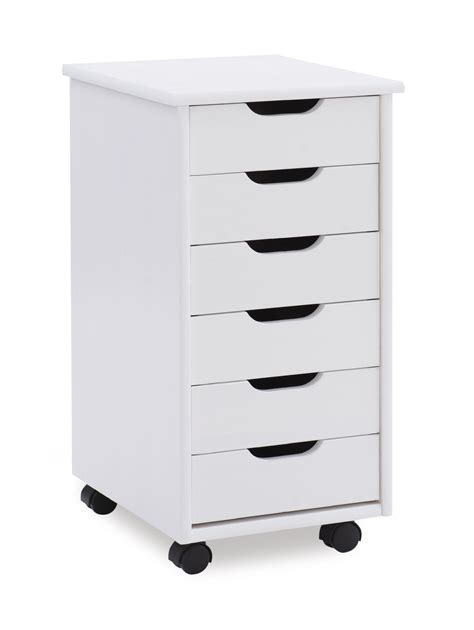 rolling carts with drawers